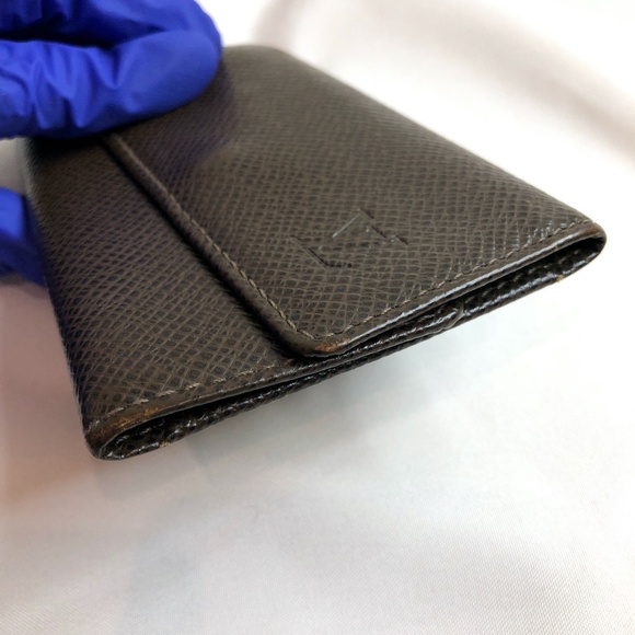 Louis Vuitton Brown Taiga 6 Rings Key Holder Sku#82663 - Picture 5 of 9